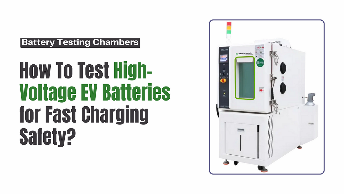 How To Test High-Voltage EV Batteries for Fast Charging Safety? | by Shubh Panday | Apr, 2025 | Medium